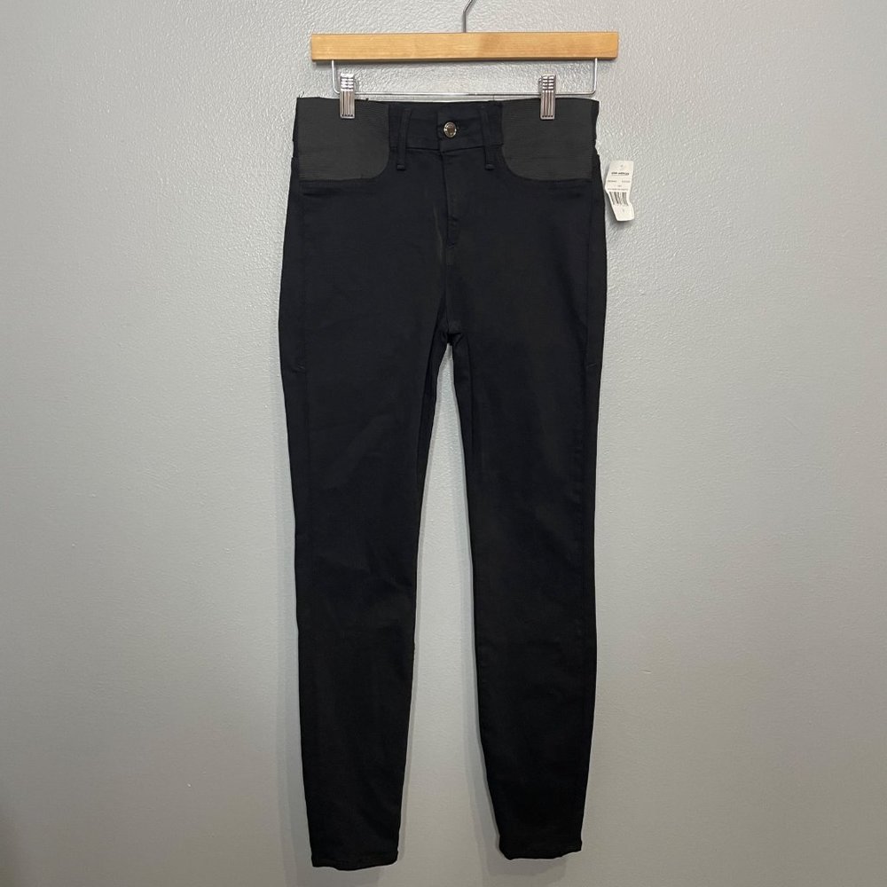 GOOD AMERICAN good mama skinny jeans in black size 2 or 26 - Picture 2 of 7